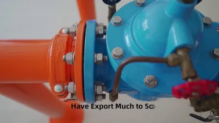 Válvula de controle de redução de segurança de pressão de água hidráulica de hardware de venda quente