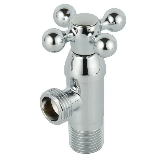 Válvula angular de bronze do radiador de mistura do controlador de temperatura termostática