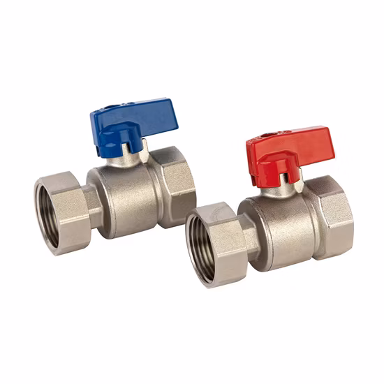 Válvula de esfera comum tipo ângulo de aquecimento de piso /Acessórios coletores