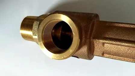 Válvula de segurança de bronze industrial das caldeiras de vapor do gás do ar do estilo